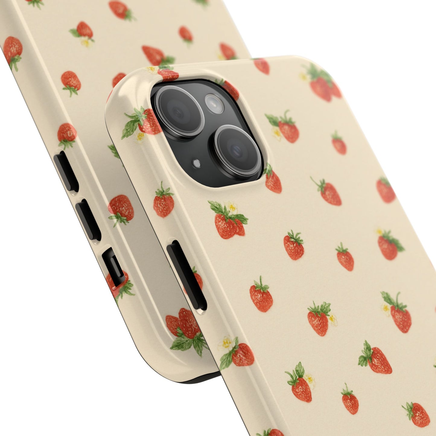 Strawberry Picking - Protective Phone Case