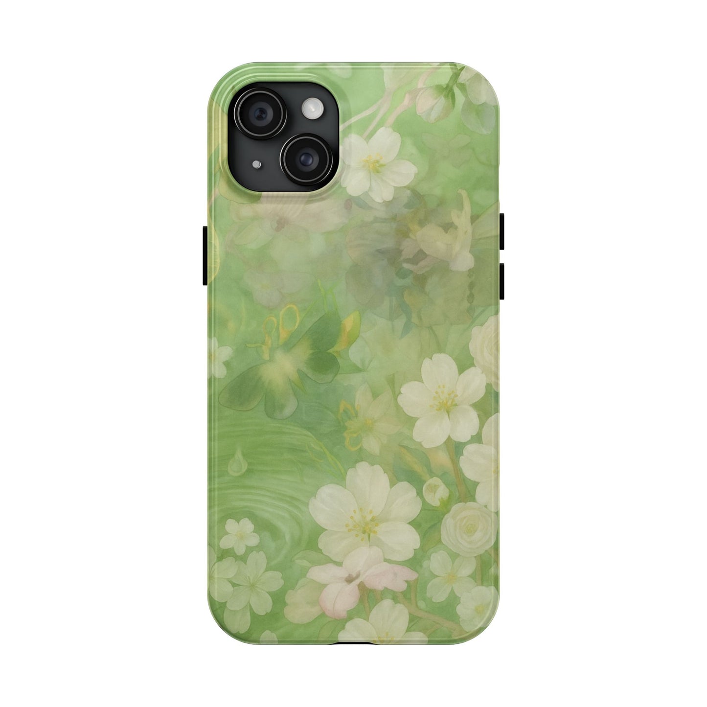 Sage Blossom - Protective Phone Case