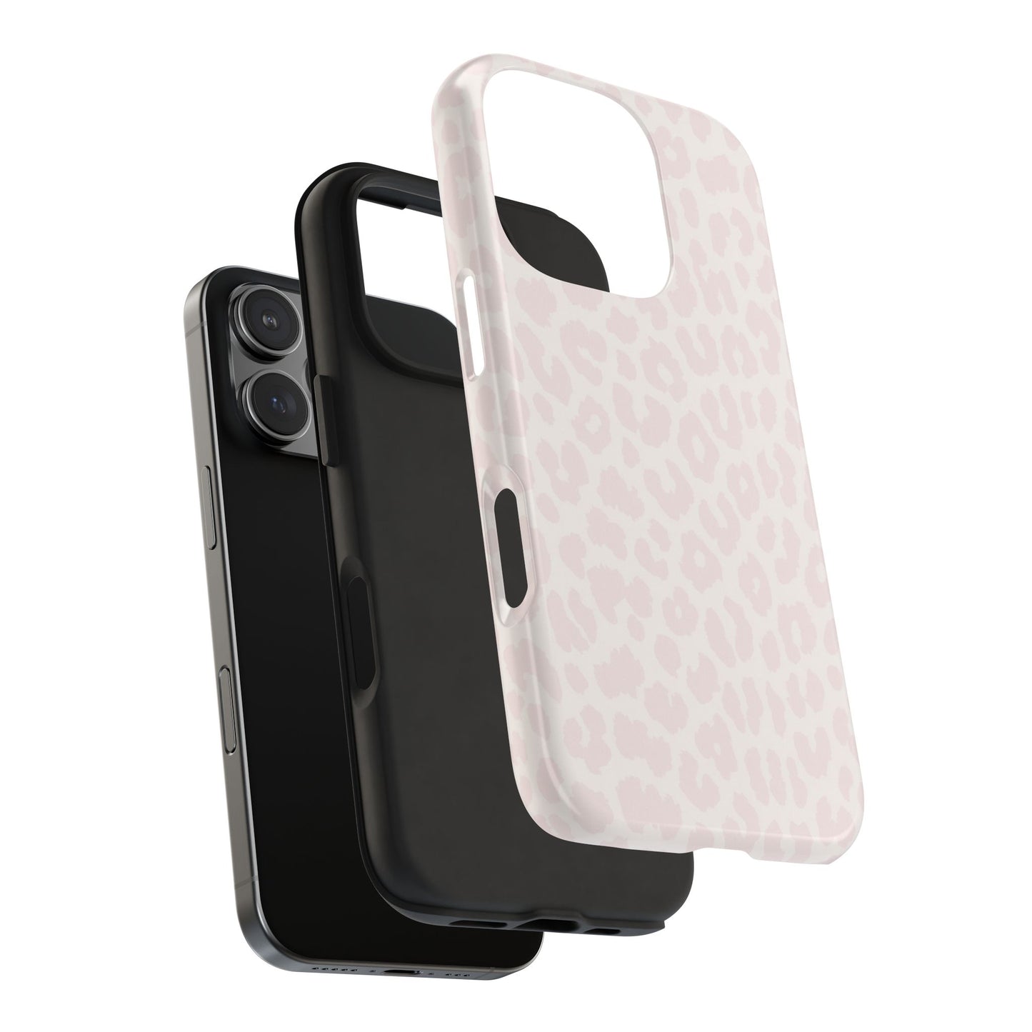 Petal Pink Leopard - Protective Phone Case