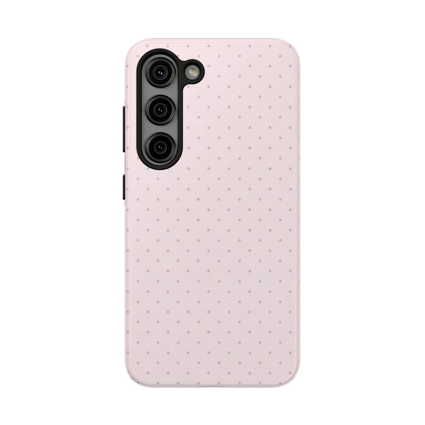 Blush Pink Polka Dot - Protective Phone Case