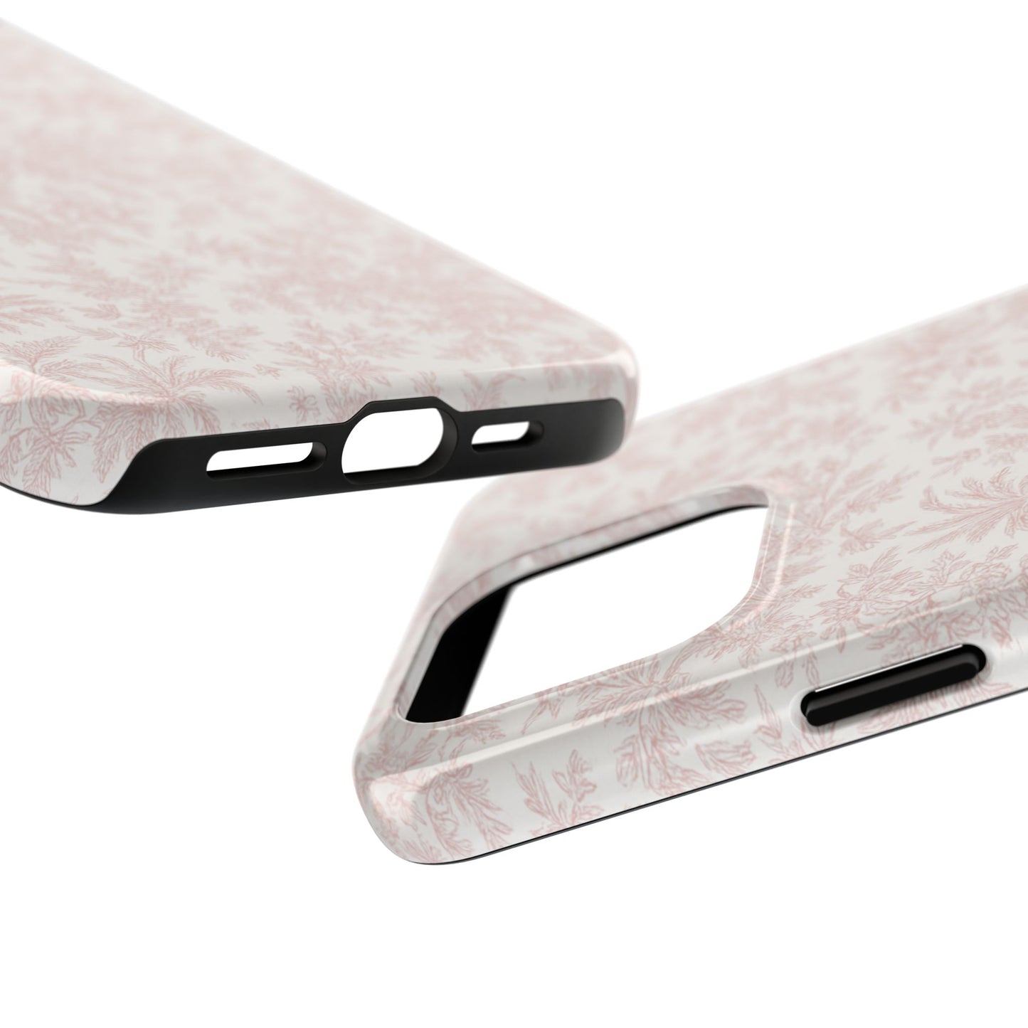 Blush Pink Floral - Protective Phone Case