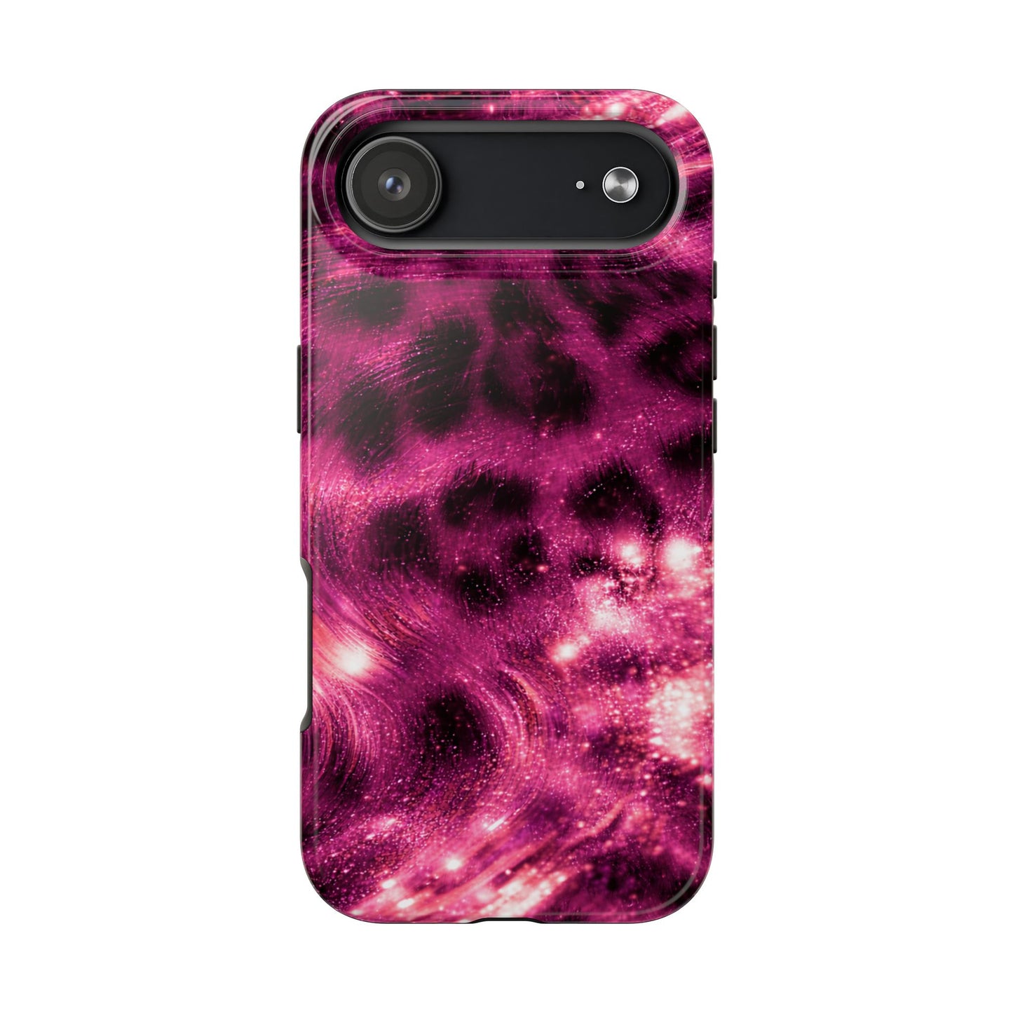 Magenta Y2K Leopard - Protective Phone Case