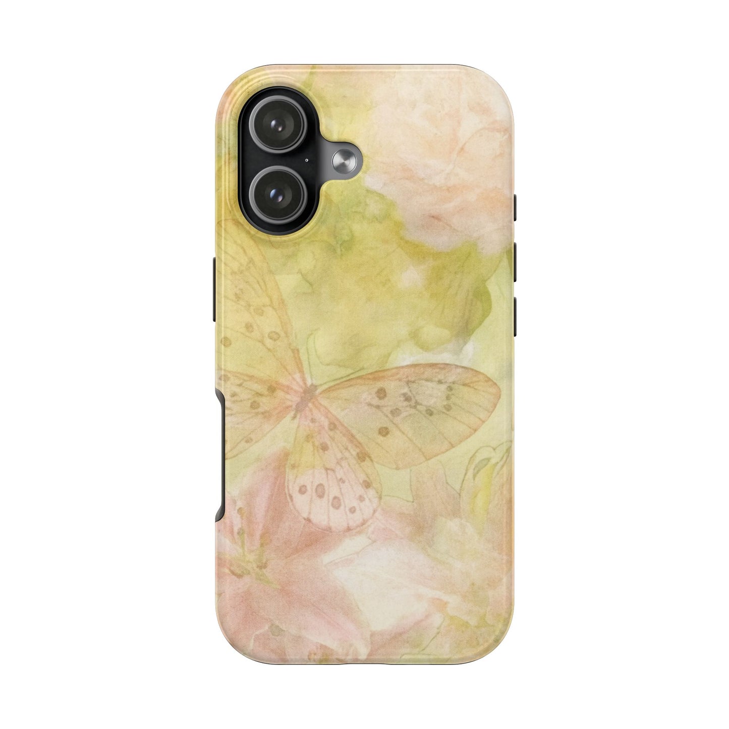 Rose Butterfly - Protective Phone Case
