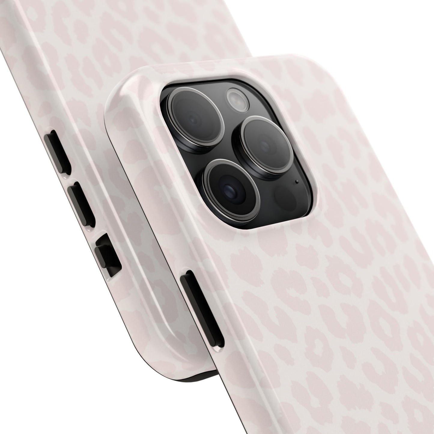 Petal Pink Leopard - Protective Phone Case