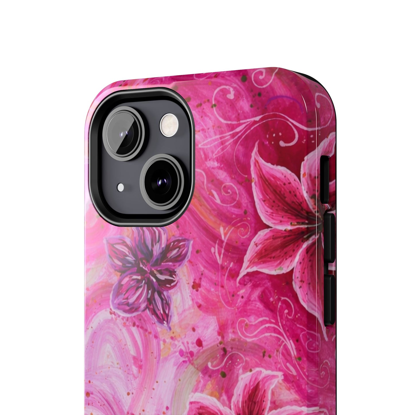 Watercolor Hibiscus - Protective Phone Case