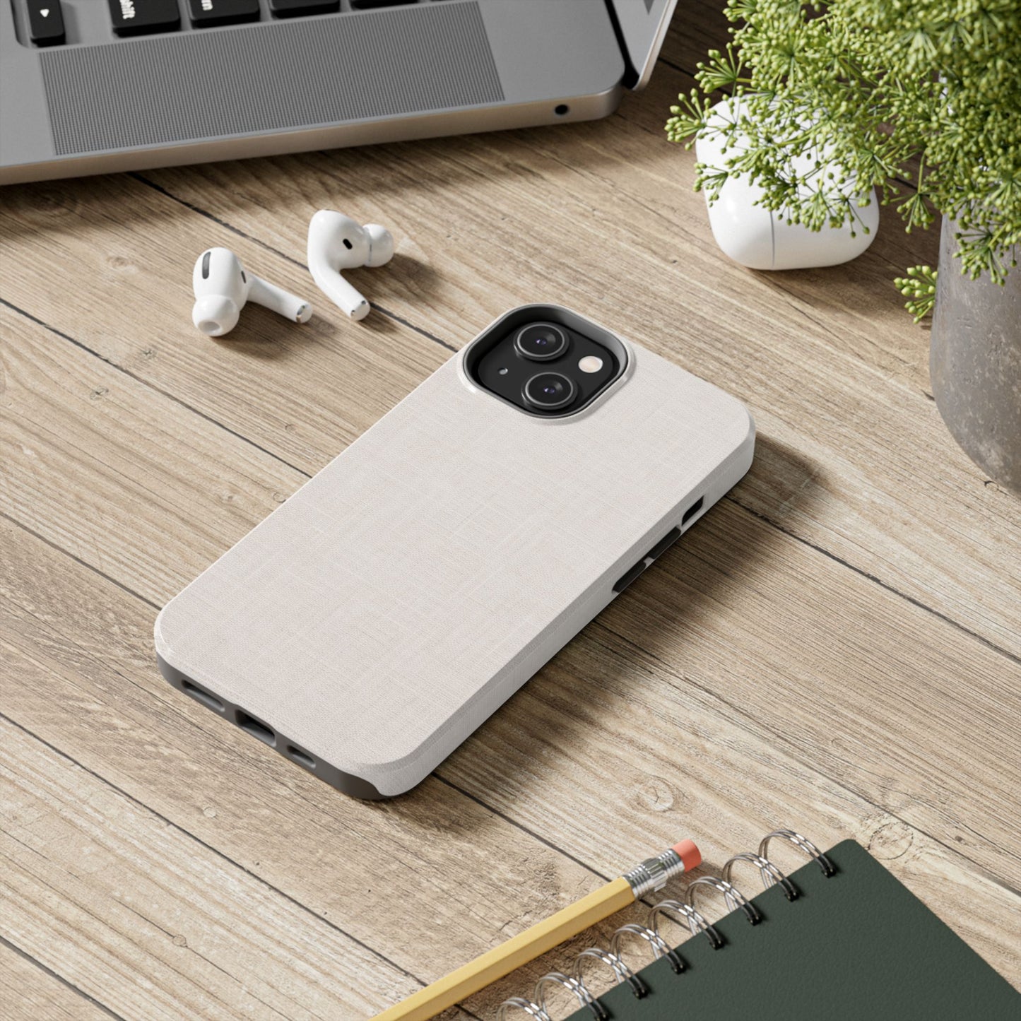 Simple Linen - Protective Phone Case