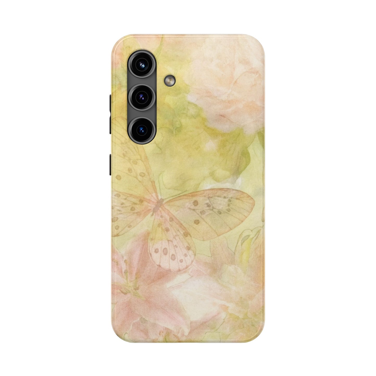 Rose Butterfly - Protective Phone Case