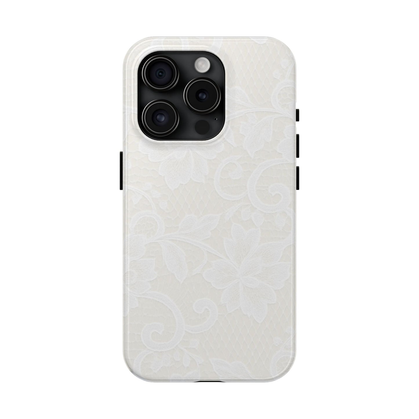 White Lace - Protective Phone Case