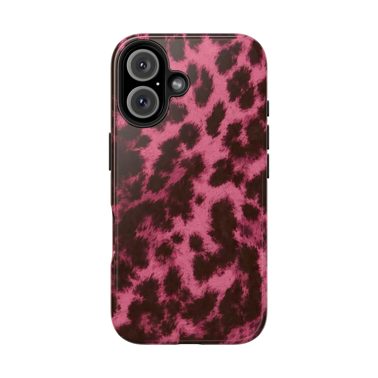 Pink Leopard Print - Protective Phone Case