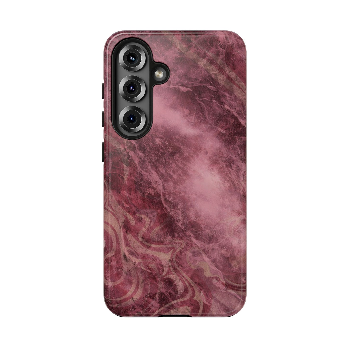 Marble Magenta - Protective Phone Case