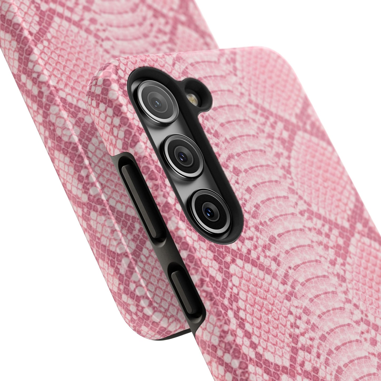 Pink Snake Skin - Protective Phone Case
