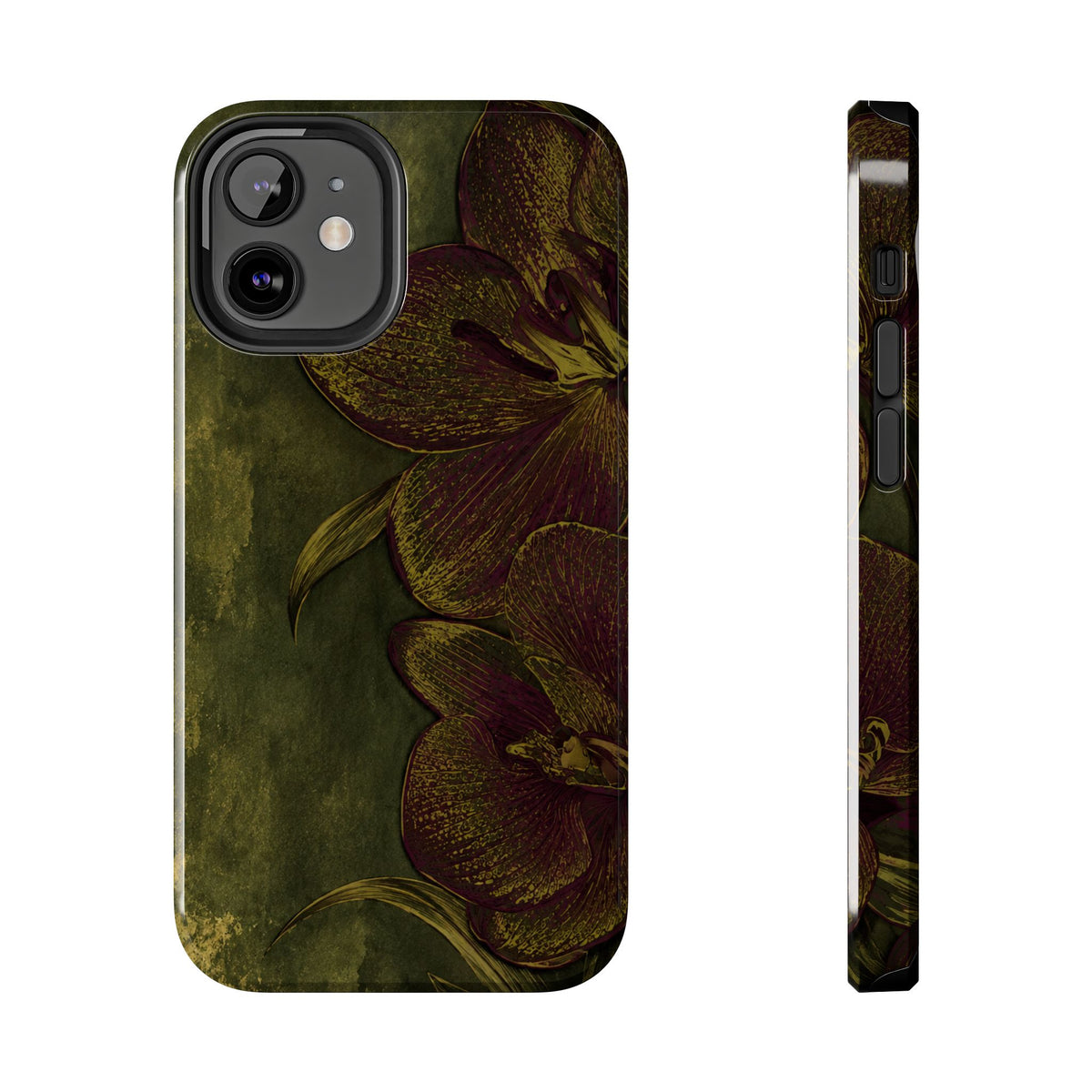 Olive Orchid - Protective Phone Case