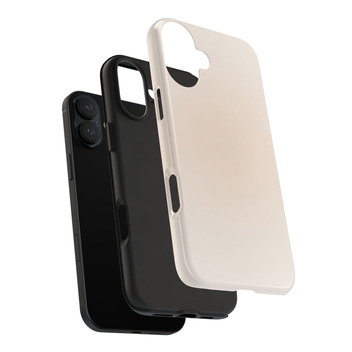 Beige Ombre - Protective Phone Case