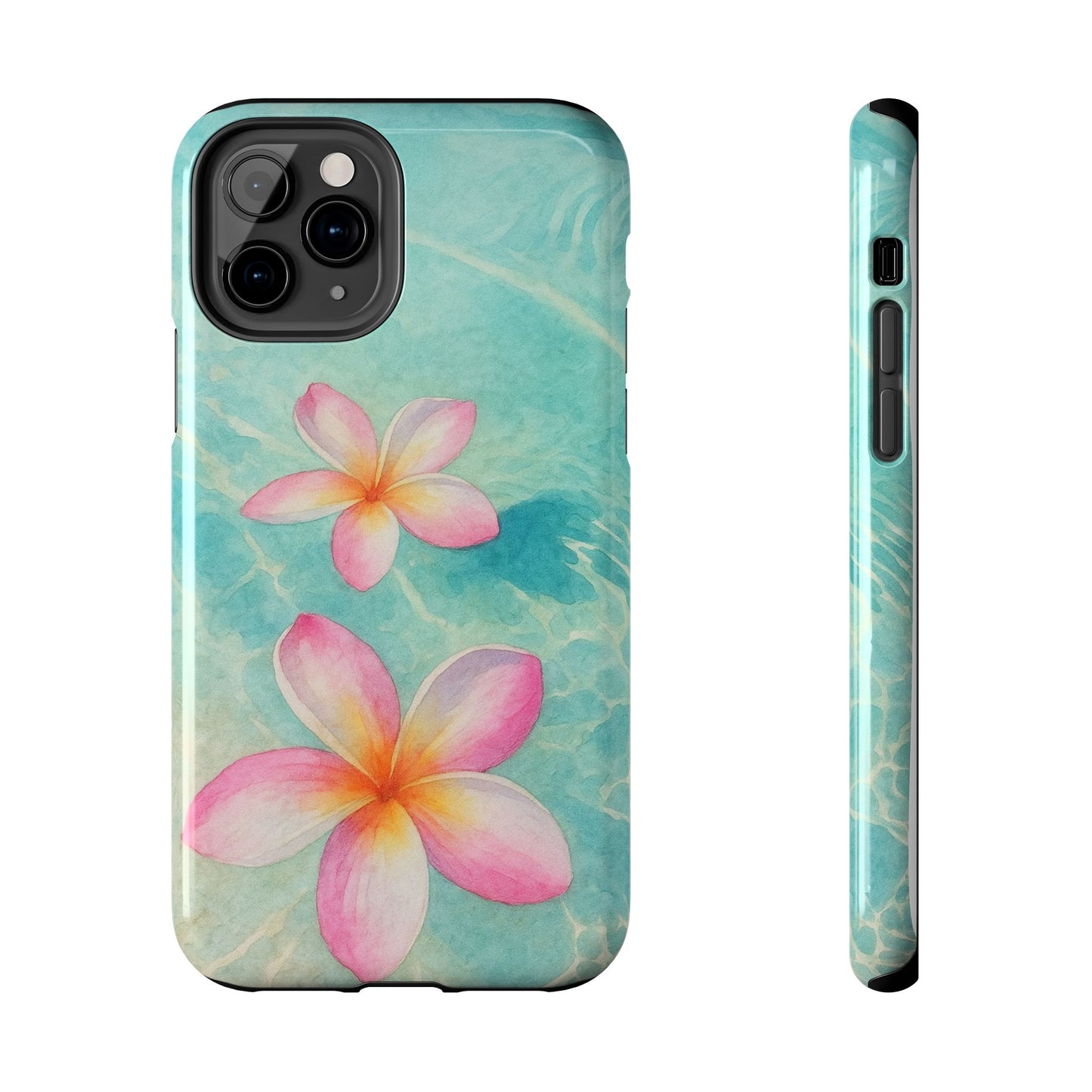 Tropical Flowers - Protective Phone Case