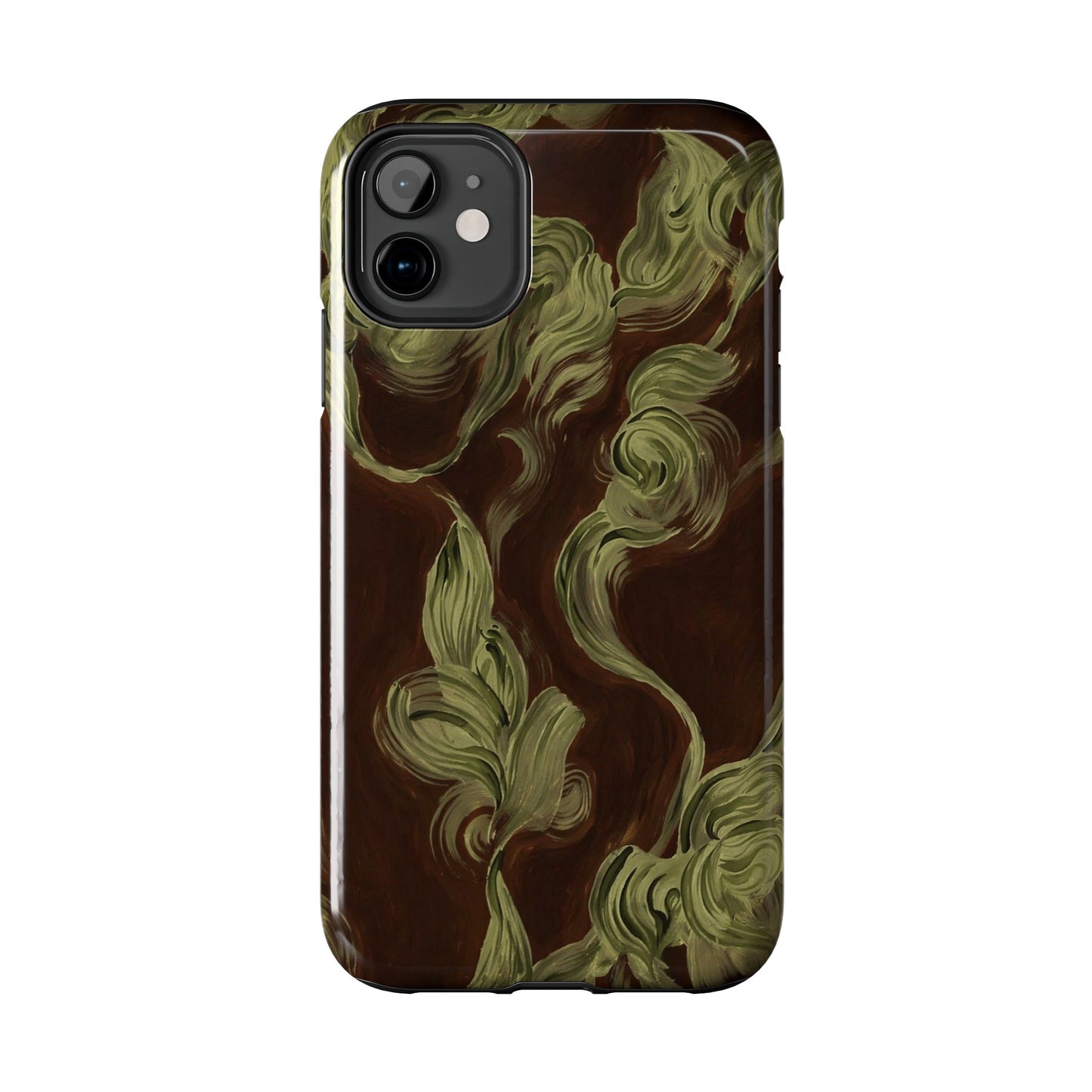 Magnolia Stained Glass - Protective Phone Case