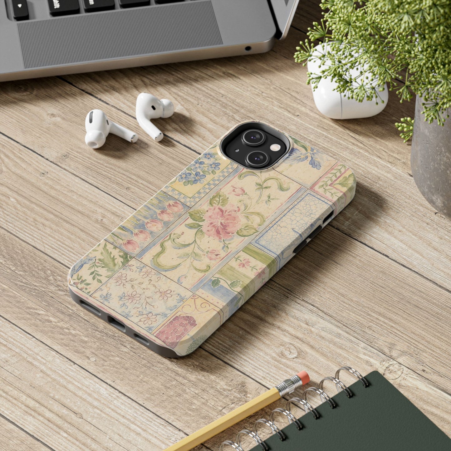 Floral Patchwork - Protective Phone Case