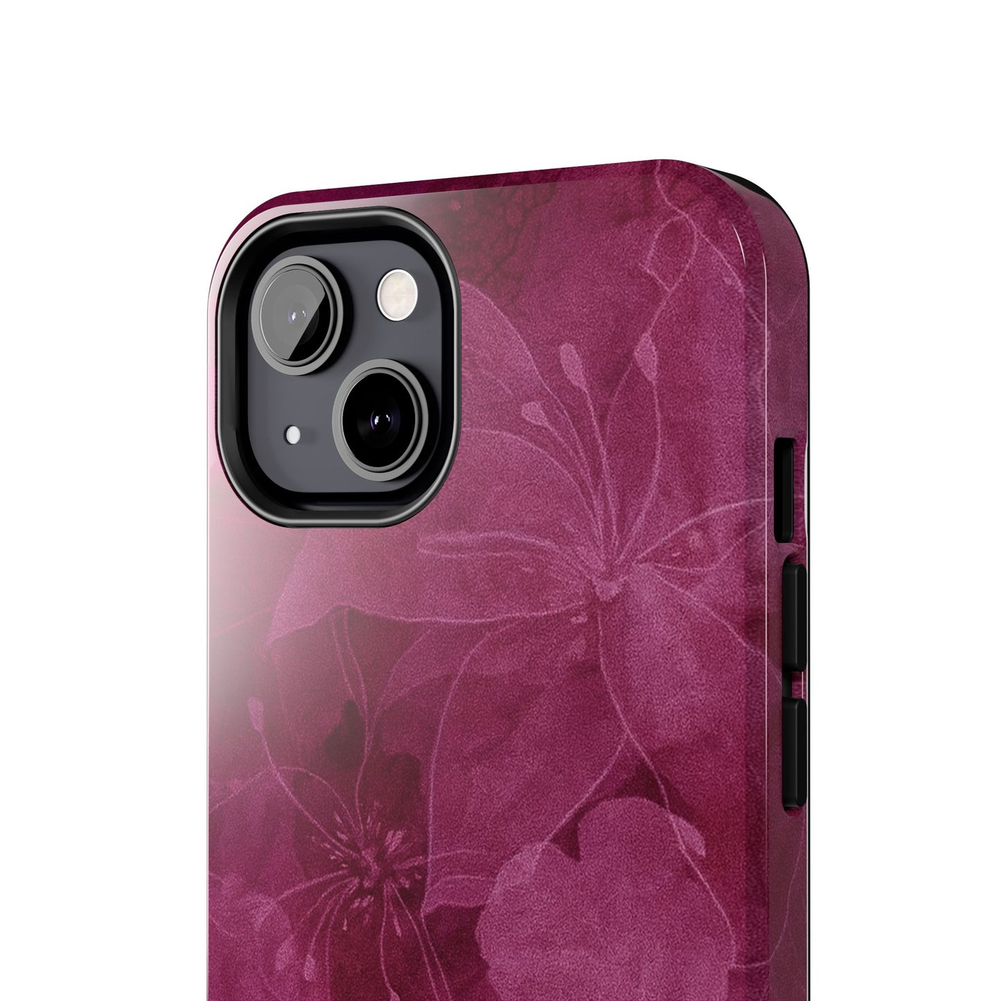 Magenta Petals - Protective Phone Case