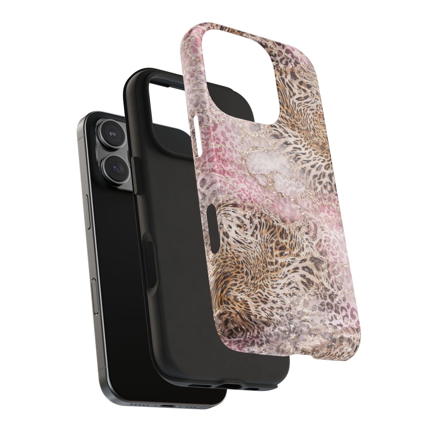 Pink Leopard - Protective Phone Case