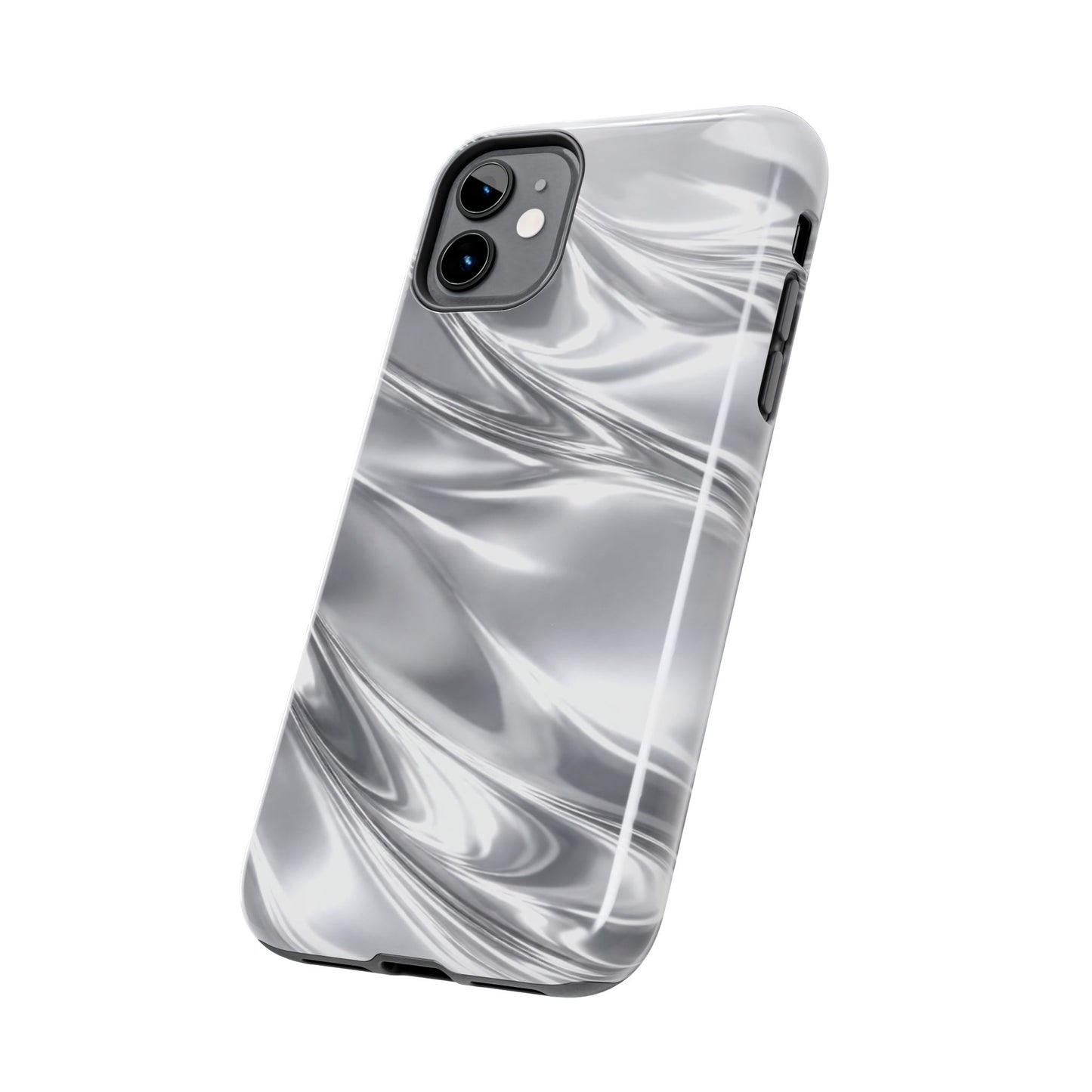 Silver Metallic - Protective Phone Case