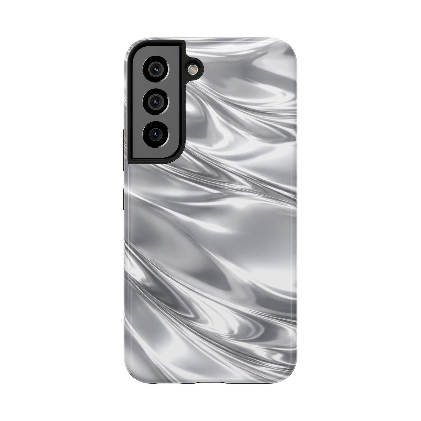 Silver Metallic - Protective Phone Case