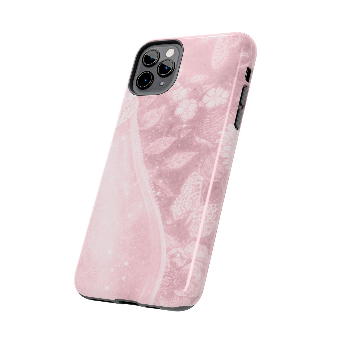 Pink Paisley - Protective Phone Case
