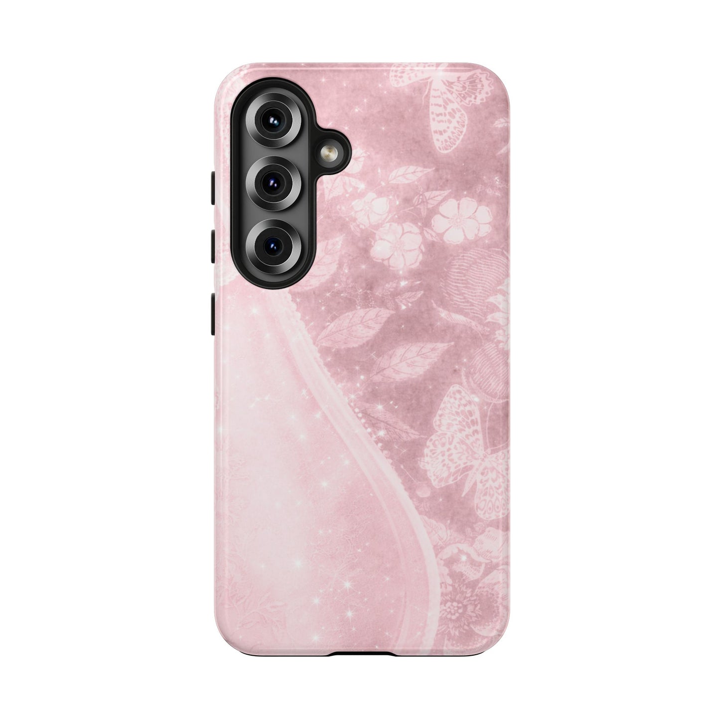 Pink Paisley - Protective Phone Case