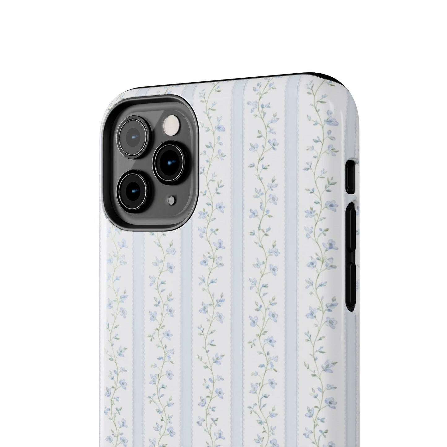 Vintage Blue Vine - Protective Phone Case