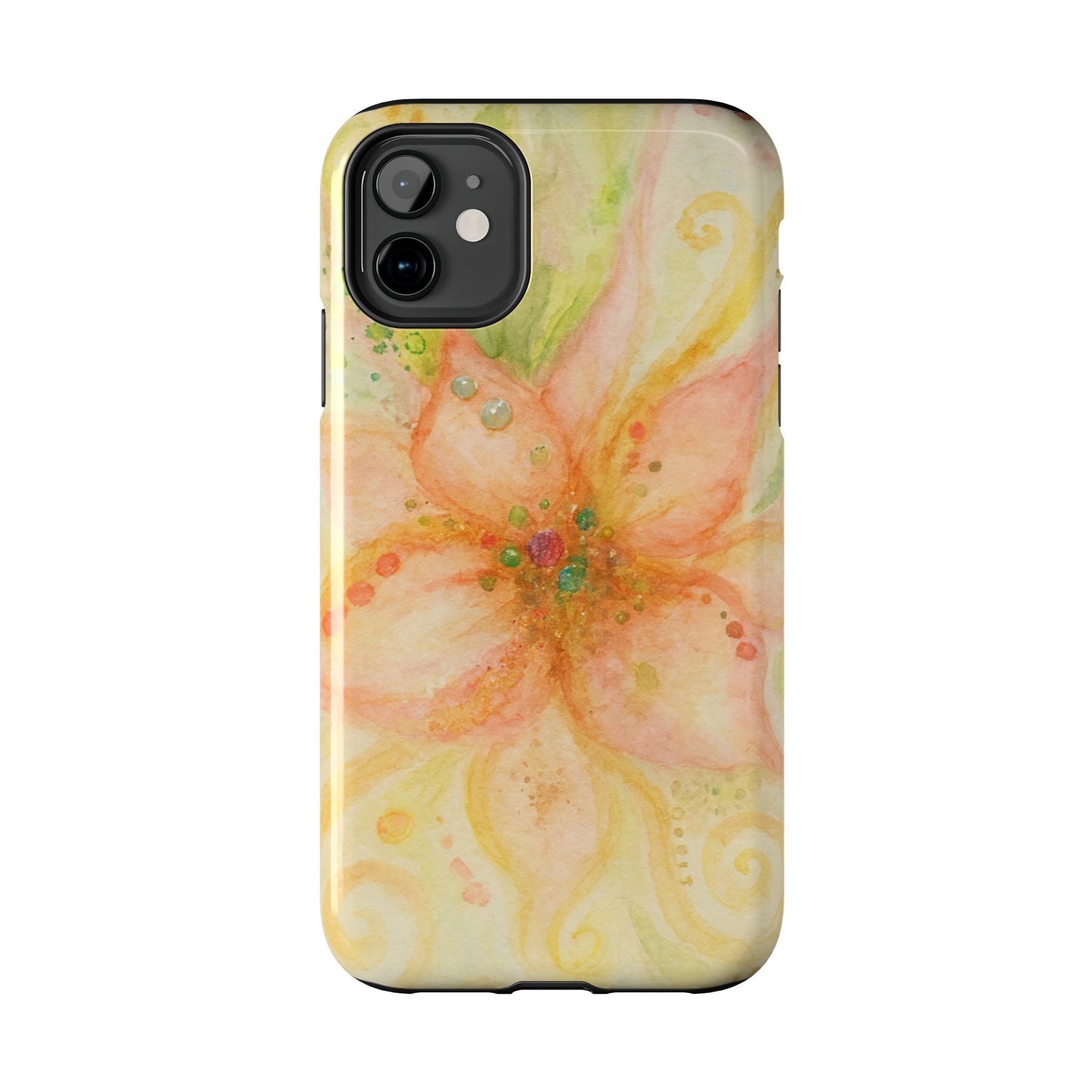 Shimmery Flower - Protective Phone Case