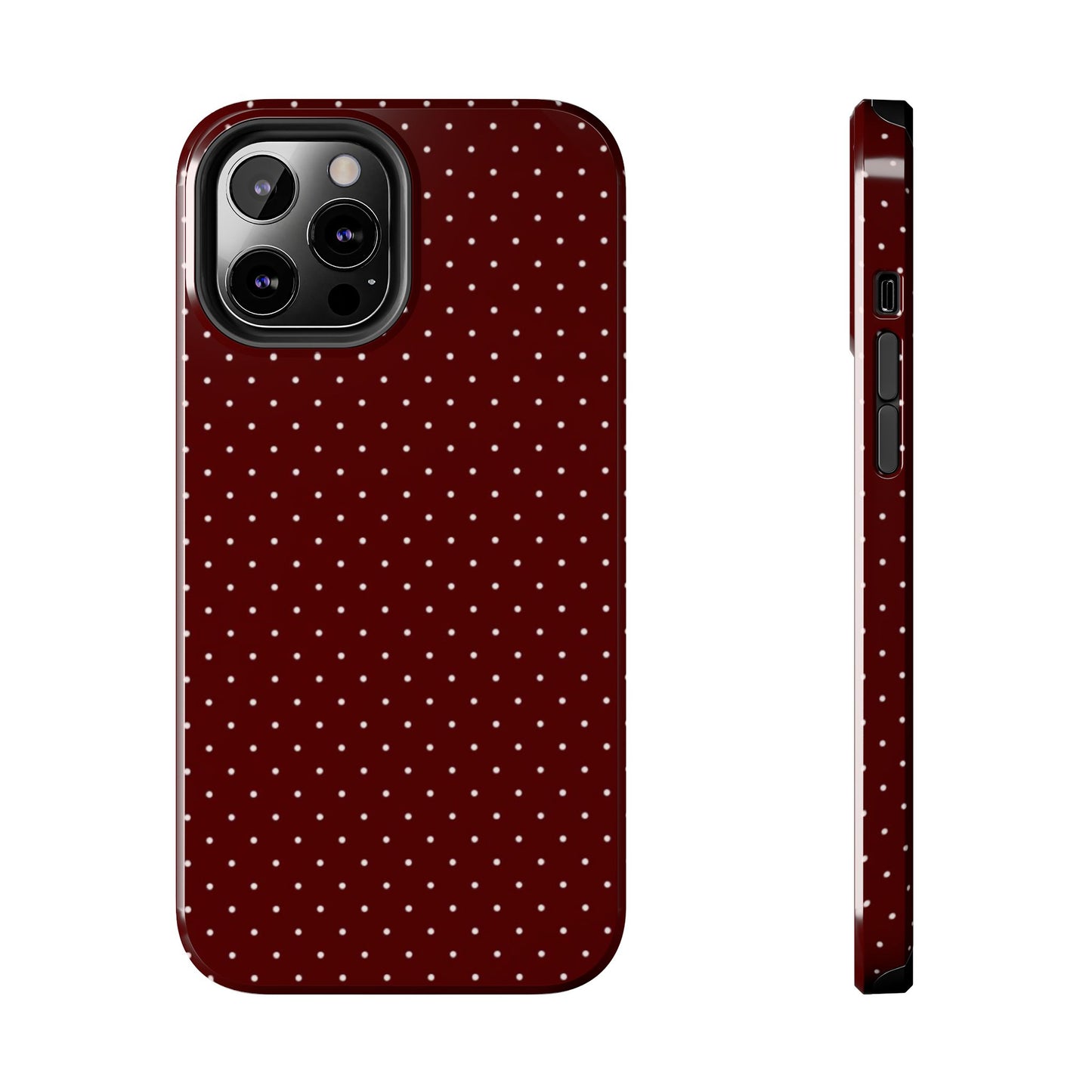 Red Polka Dots - Protective Phone Case