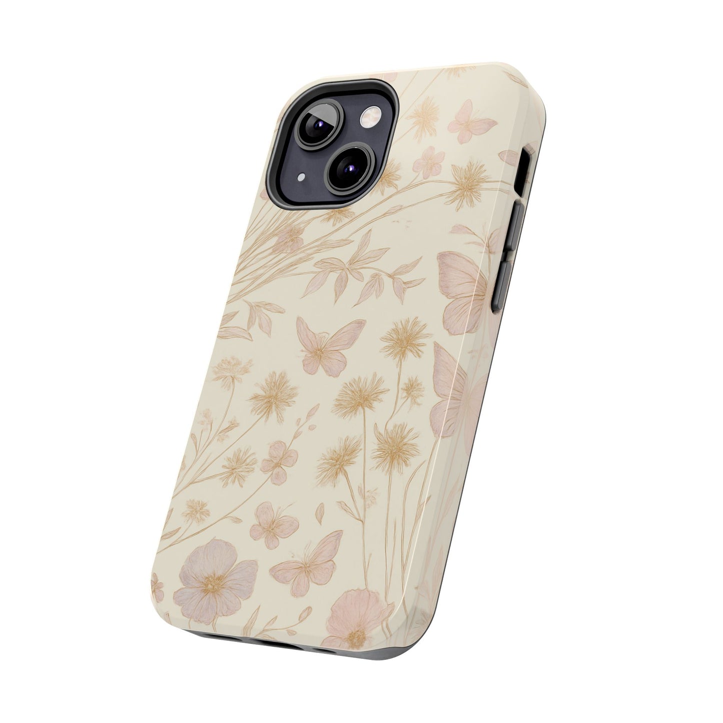 Floral Flutter - Protective Phone Case