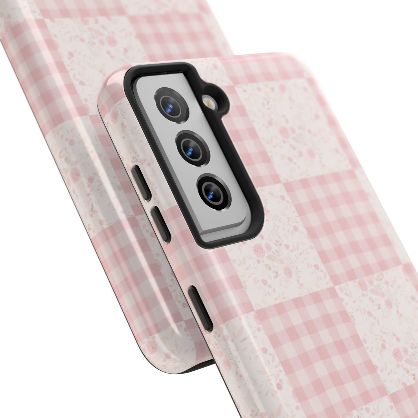 Baby Pink Quilt - Protective Phone Case
