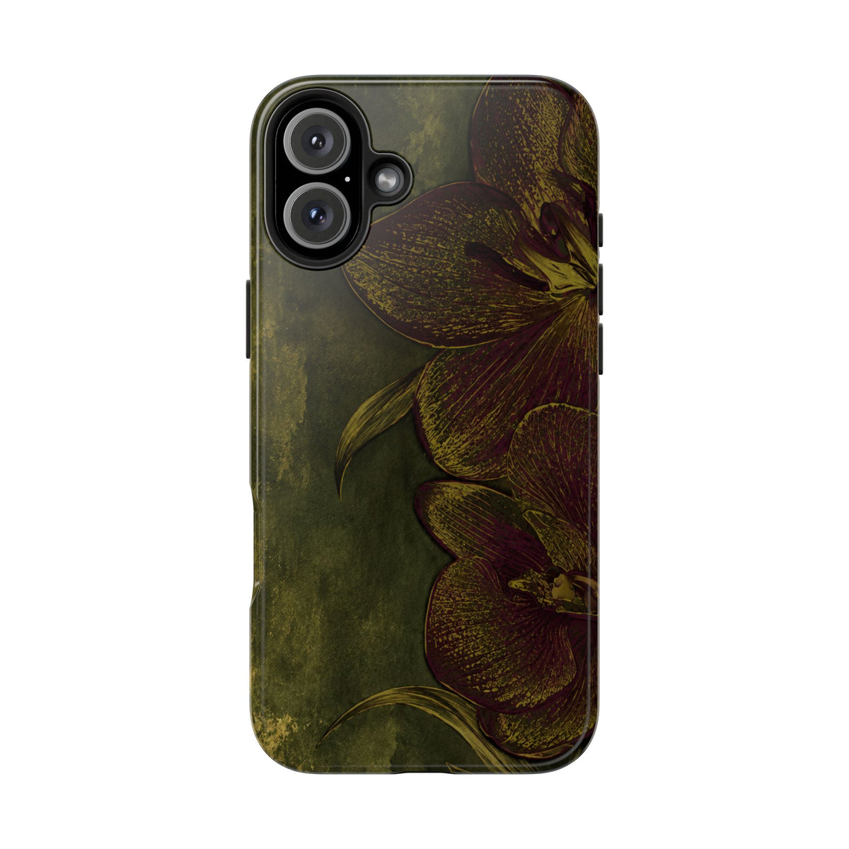 Olive Orchid - Protective Phone Case