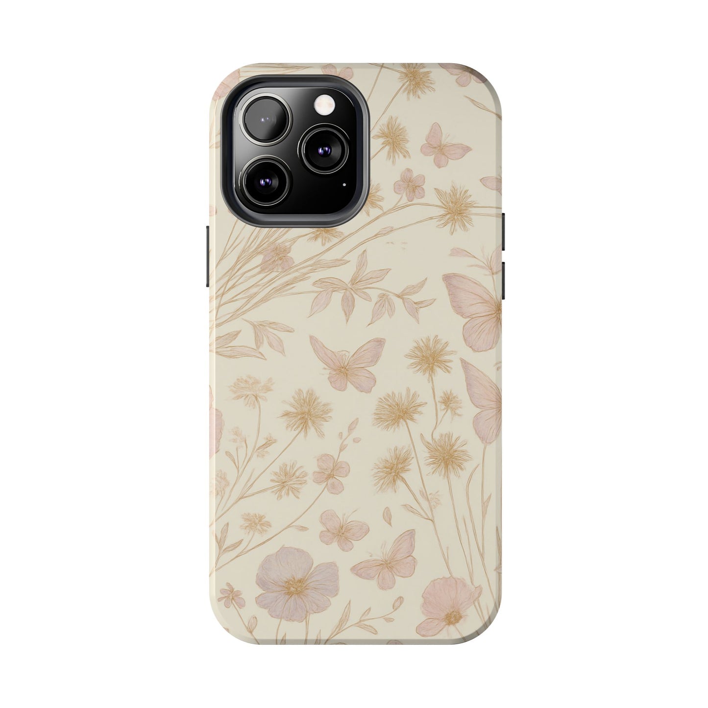 Floral Flutter - Protective Phone Case