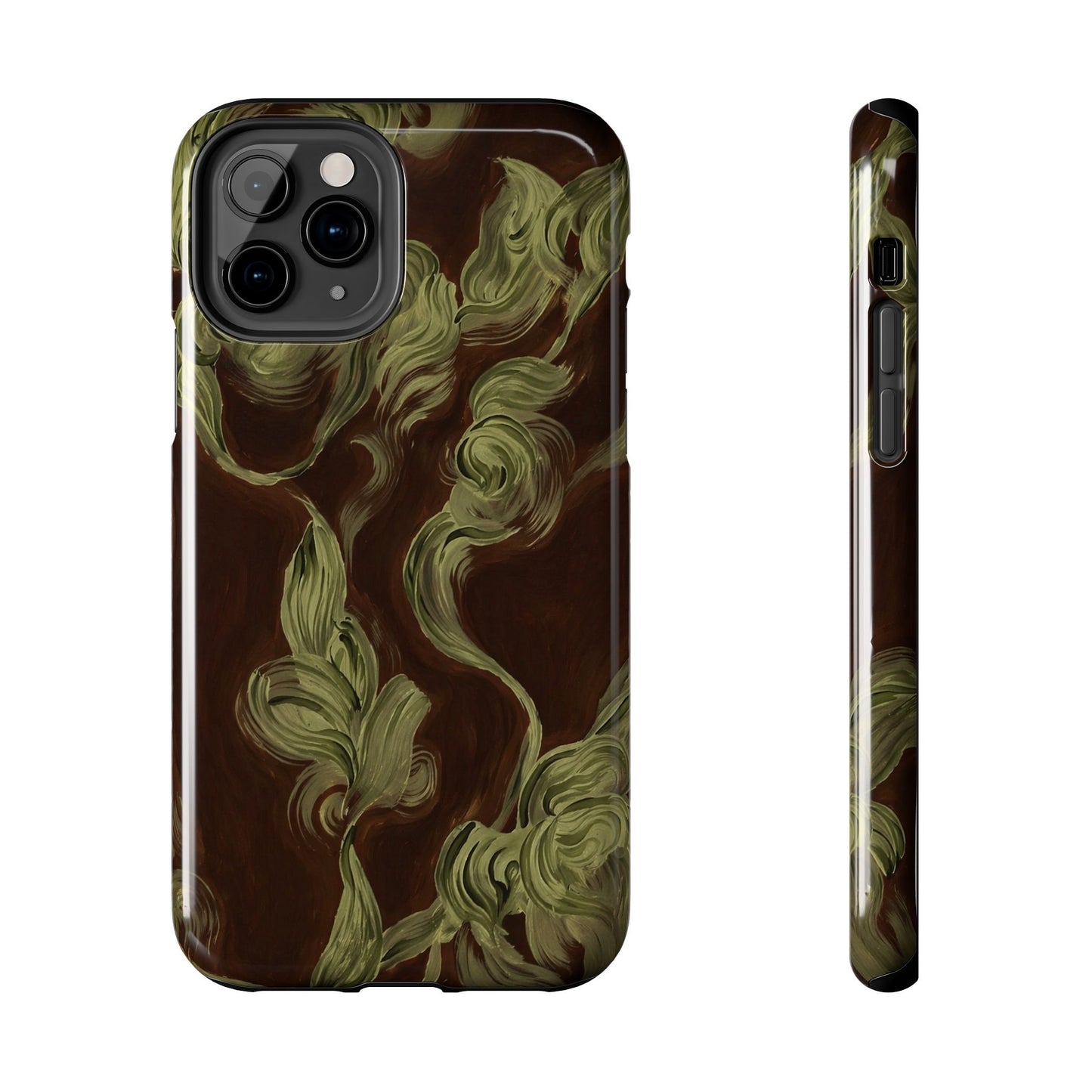 Magnolia Stained Glass - Protective Phone Case