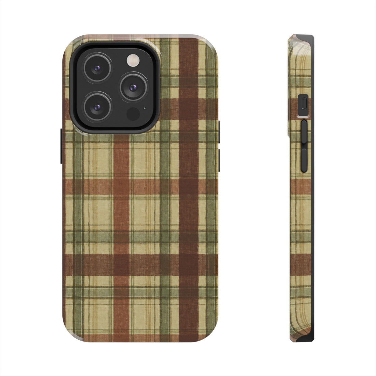 Autumn Plaid - Protective Phone Case