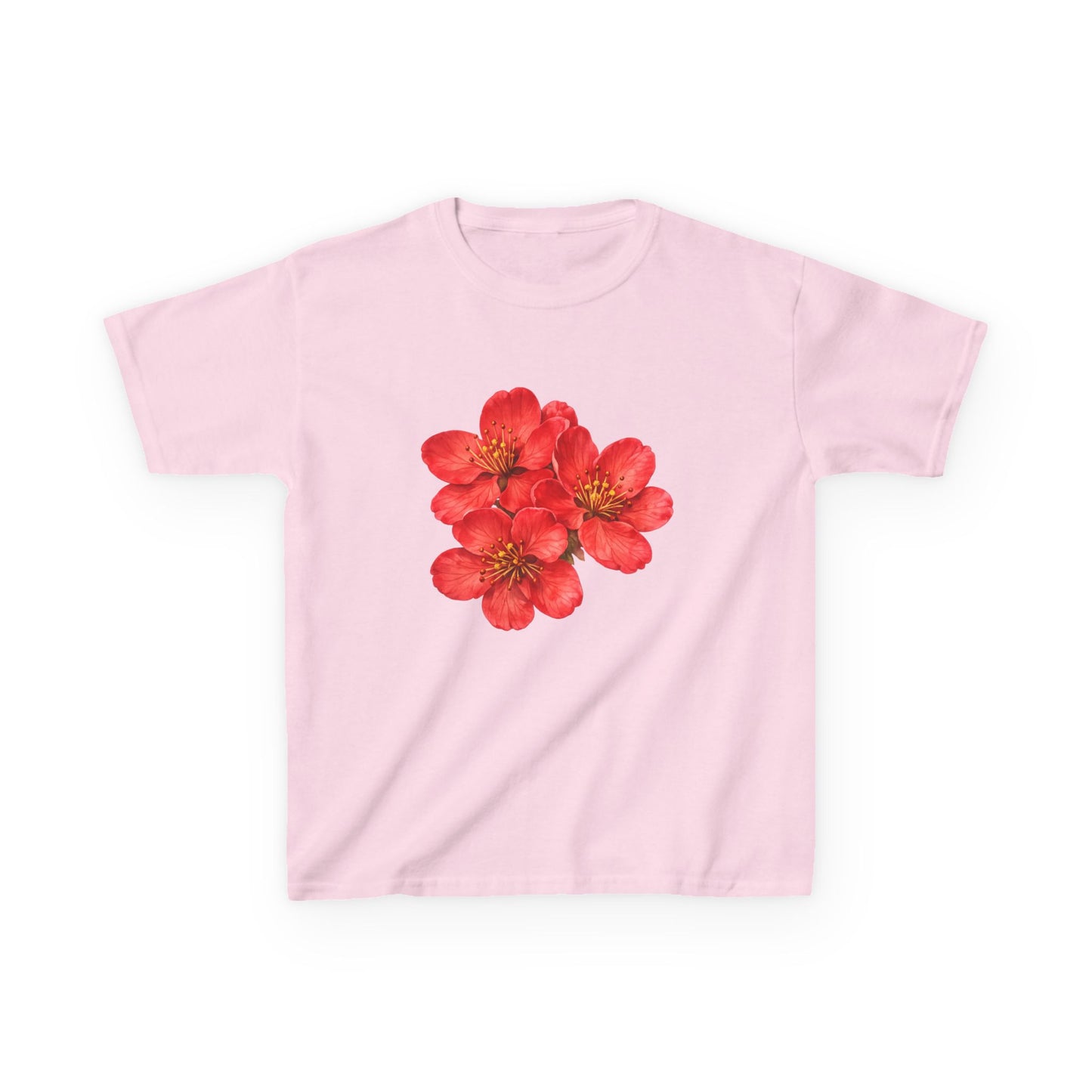 Red Bouquet - Baby Tee