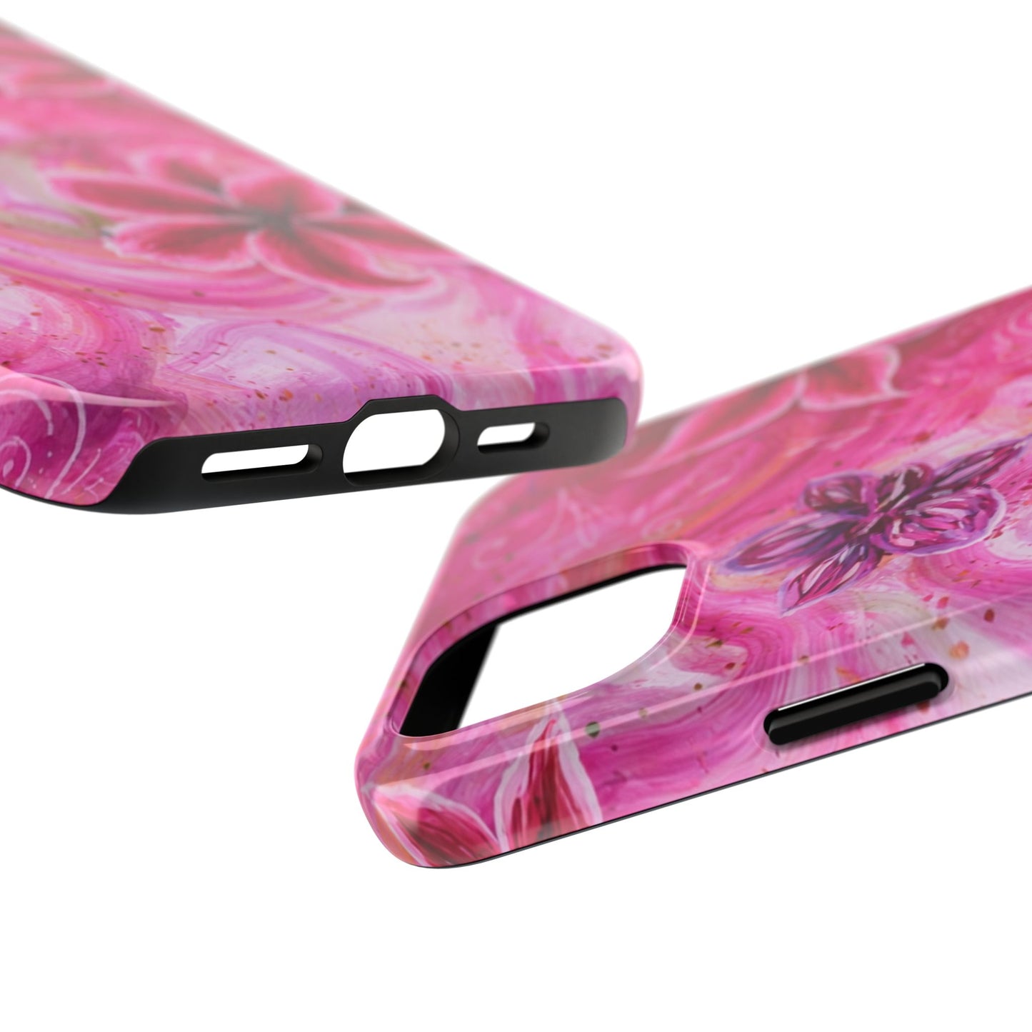 Watercolor Hibiscus - Protective Phone Case