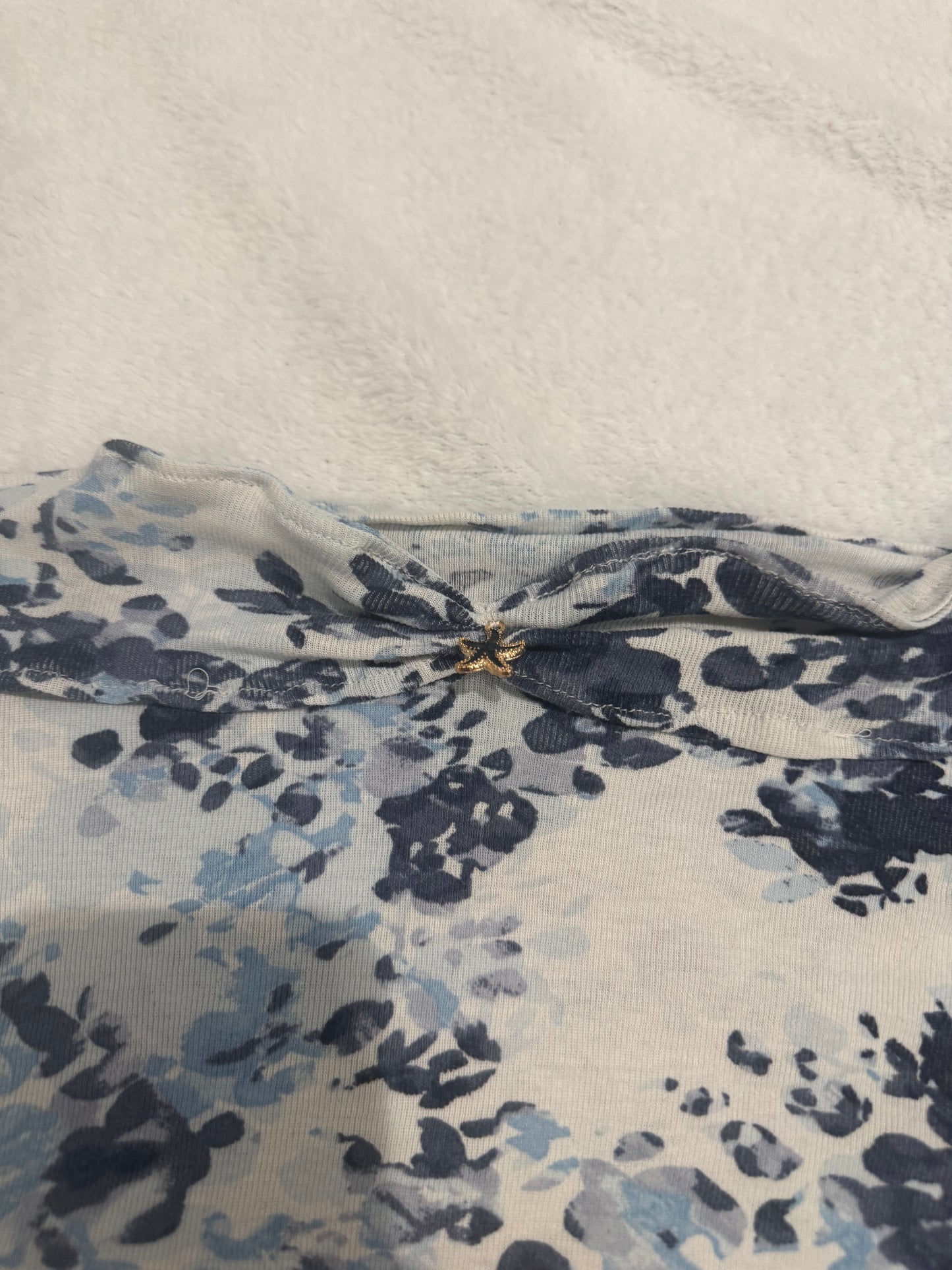 Blue Tube Too with Starfish Charm