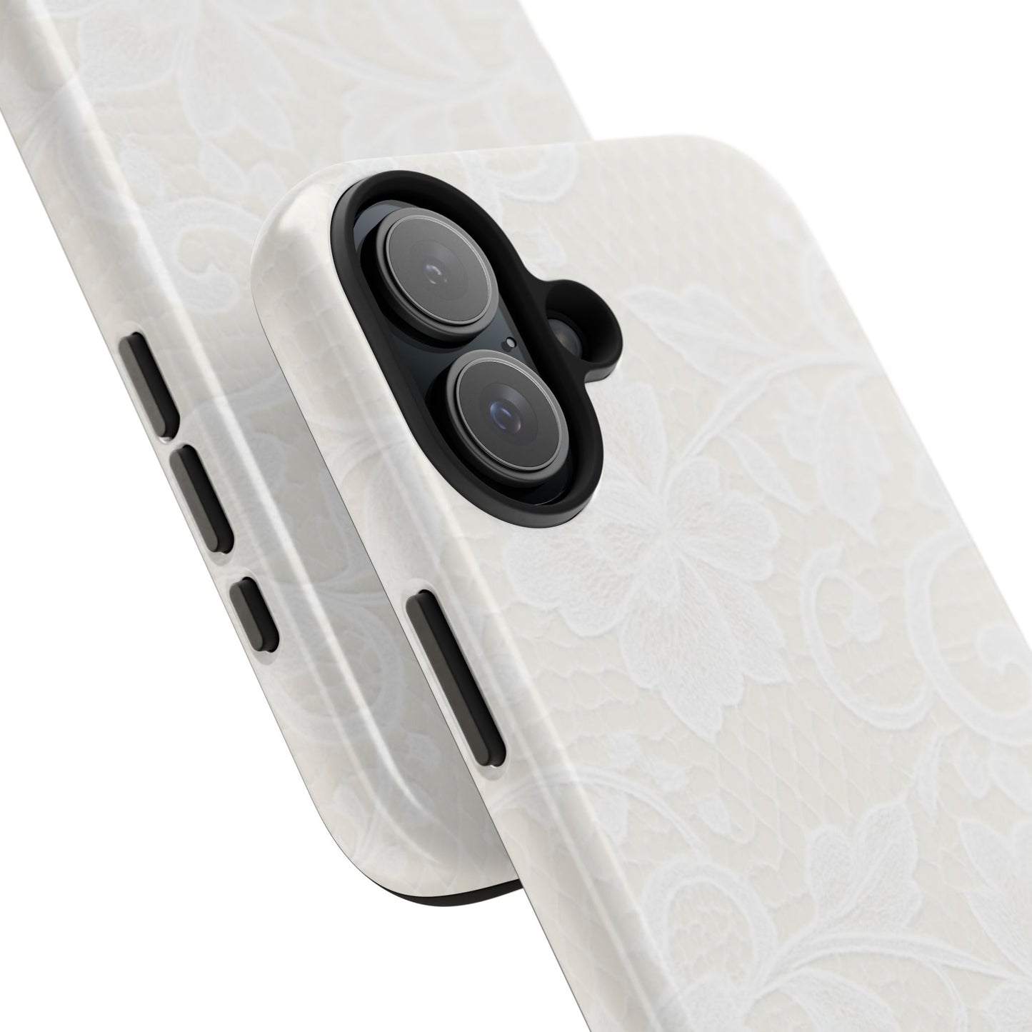 White Lace - Protective Phone Case