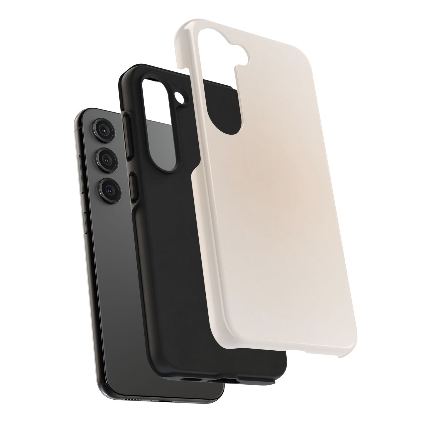 Beige Ombre - Protective Phone Case
