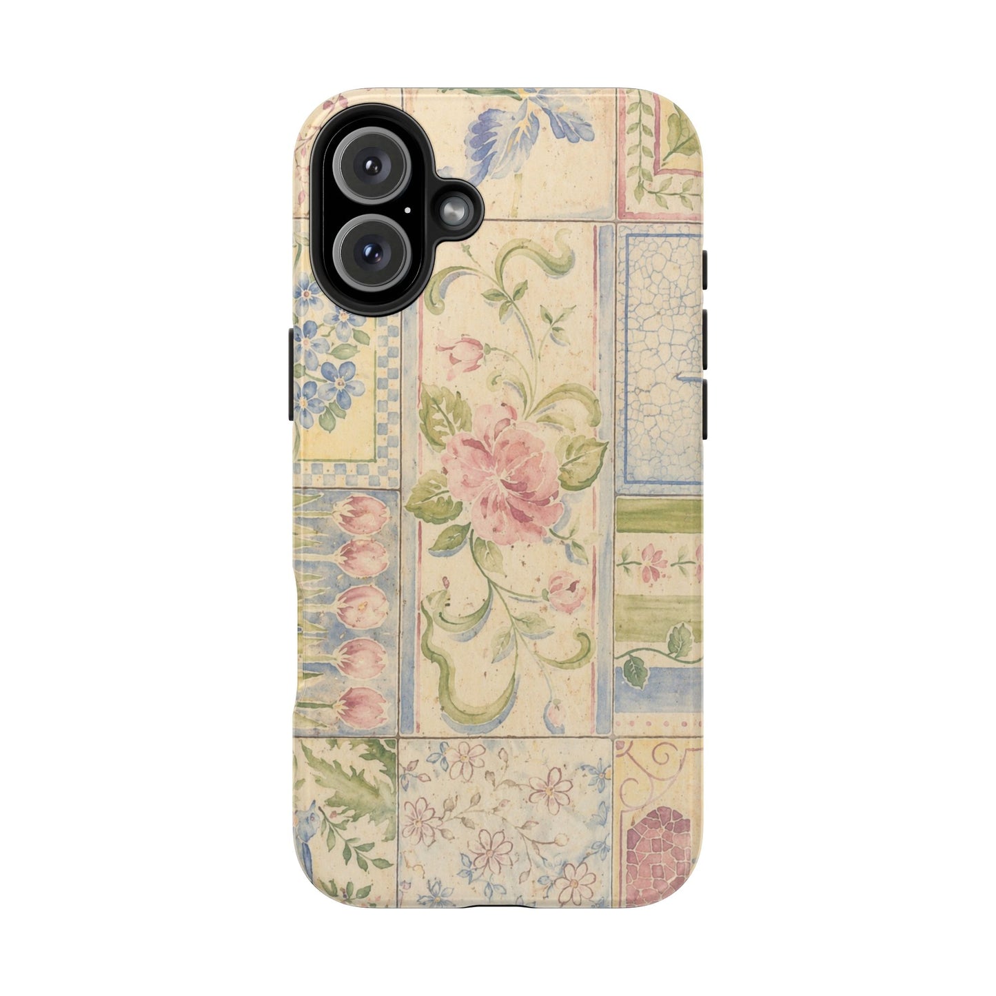 Floral Patchwork - Protective Phone Case