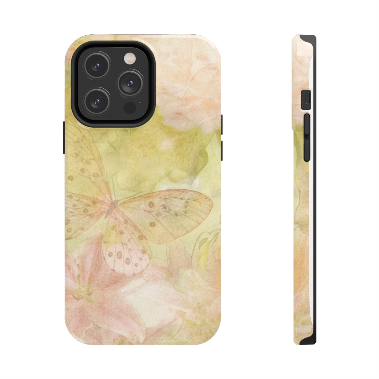 Rose Butterfly - Protective Phone Case