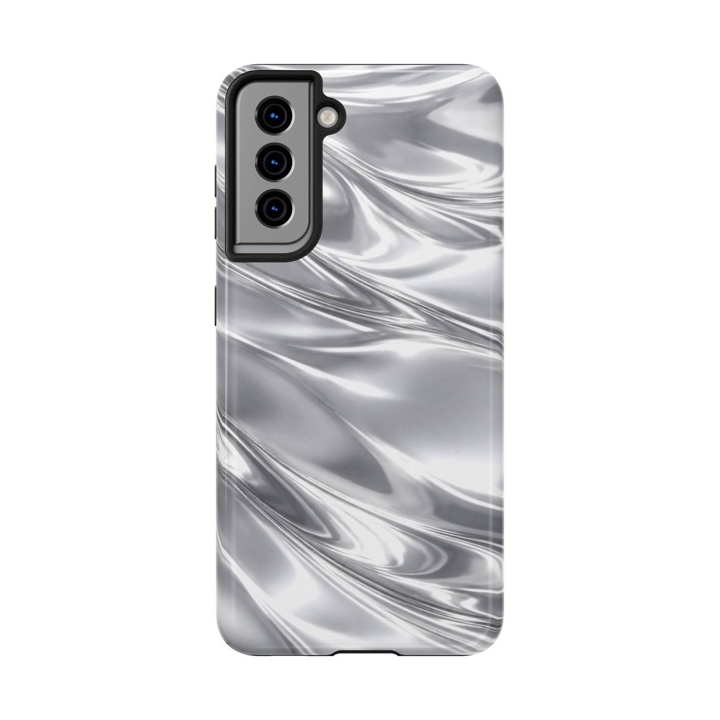 Silver Metallic - Protective Phone Case