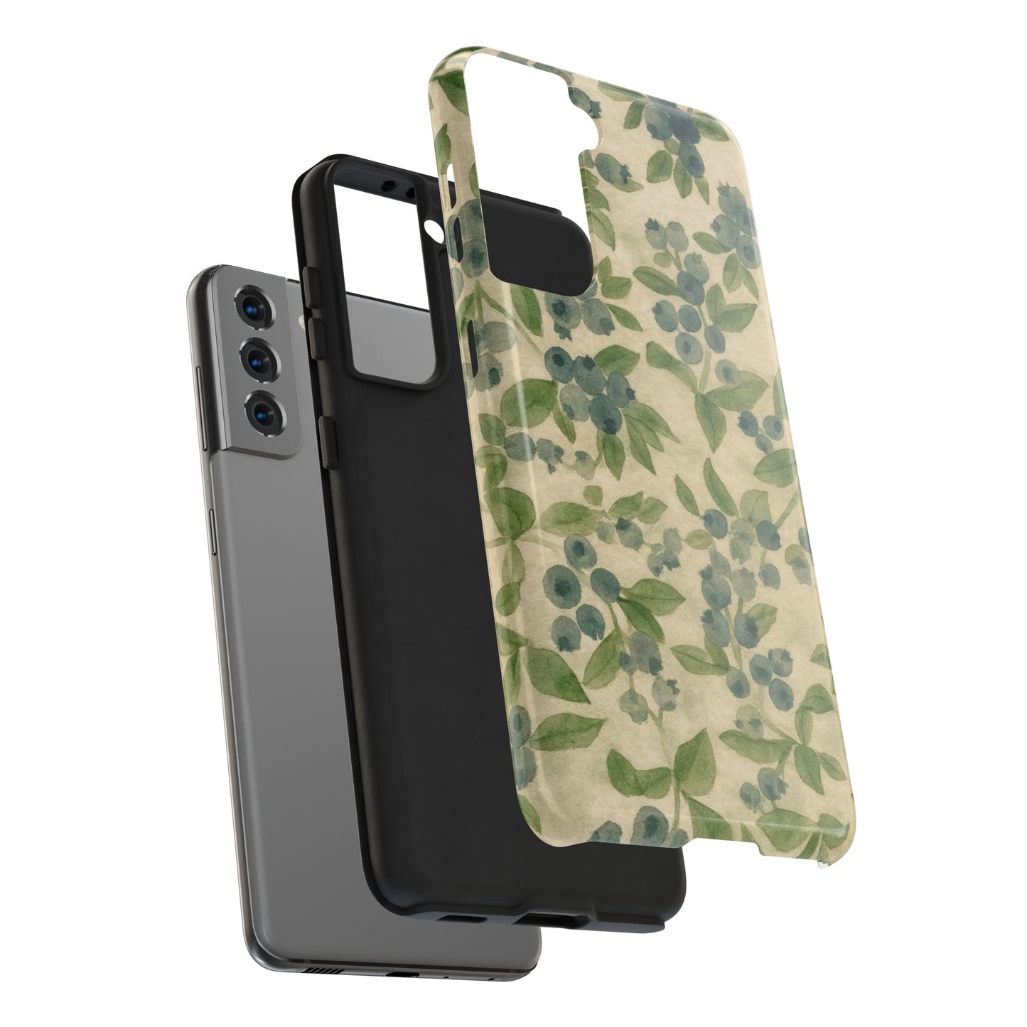 Wild Blueberries - Protective Phone Case
