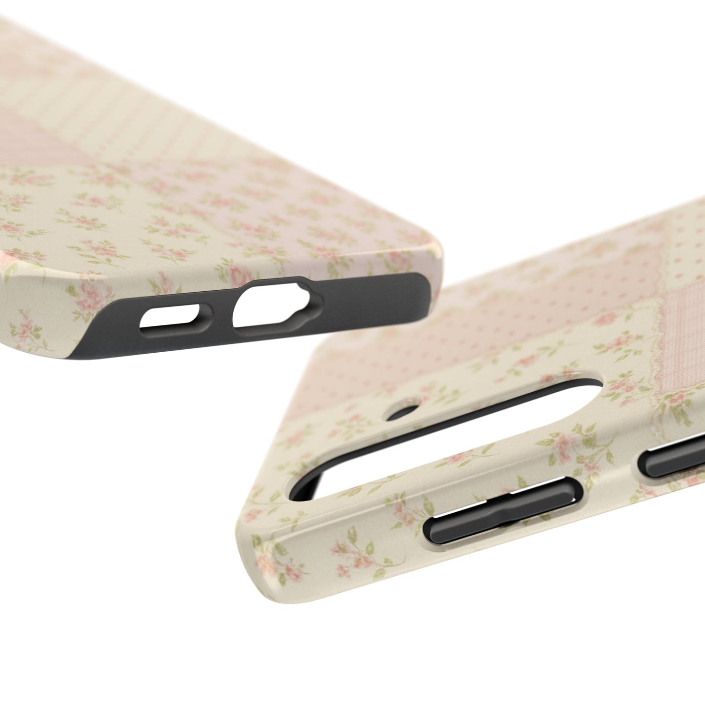 Floral Patchwork Quilt - Protective Phone Case