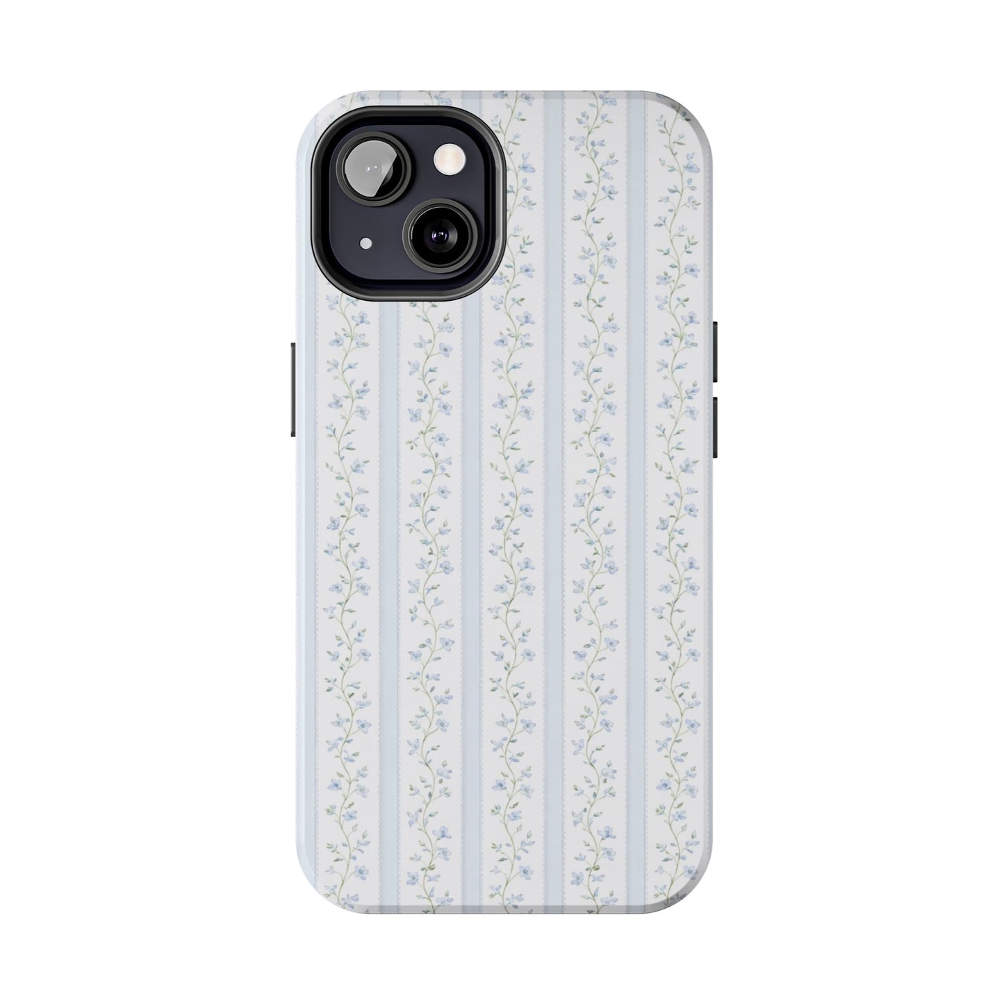 Vintage Blue Vine - Protective Phone Case