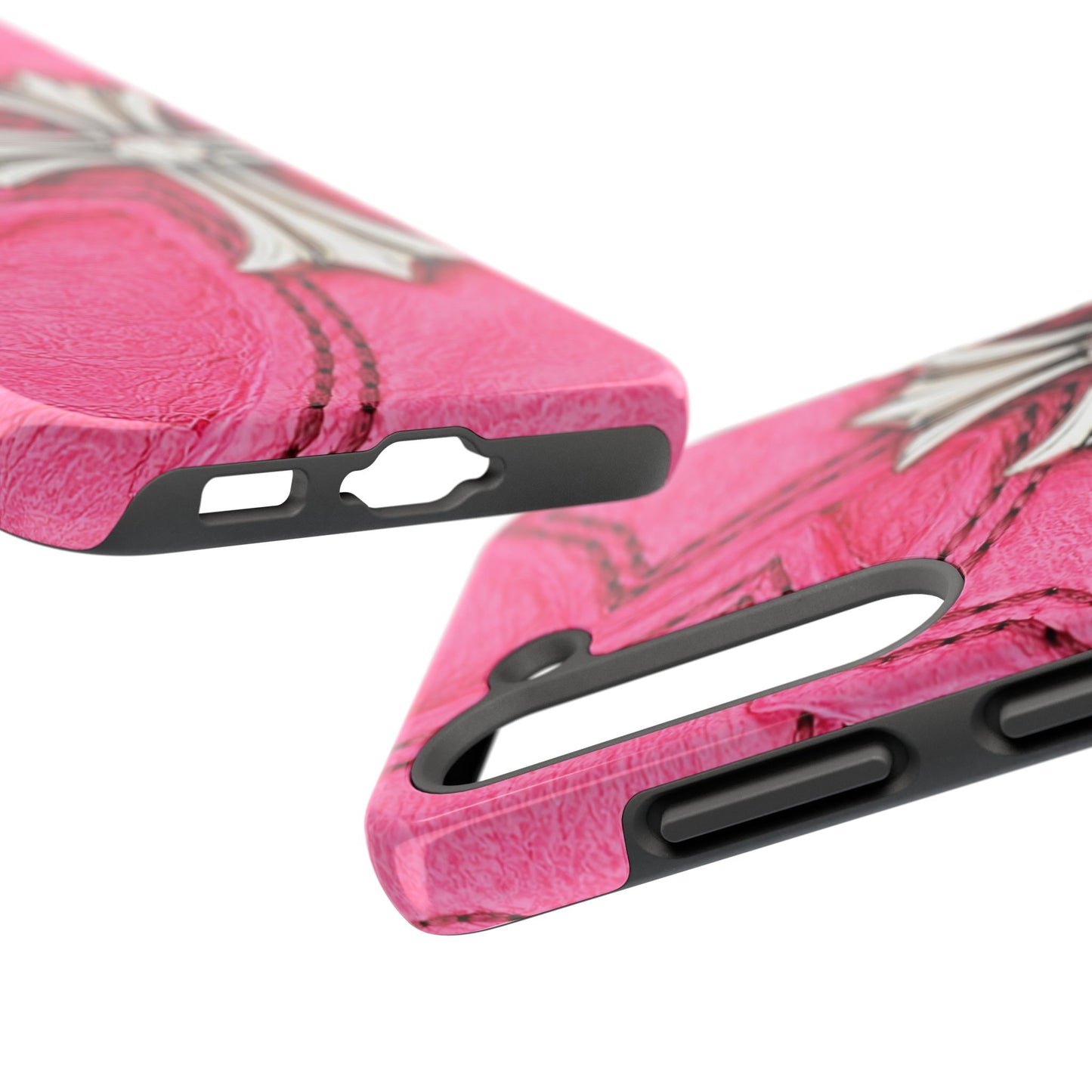 Pink Cross - Protective Phone Case