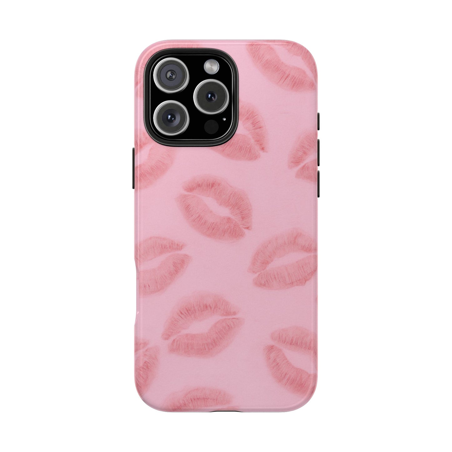 Pink Rosy Kisses - Protective Phone Case
