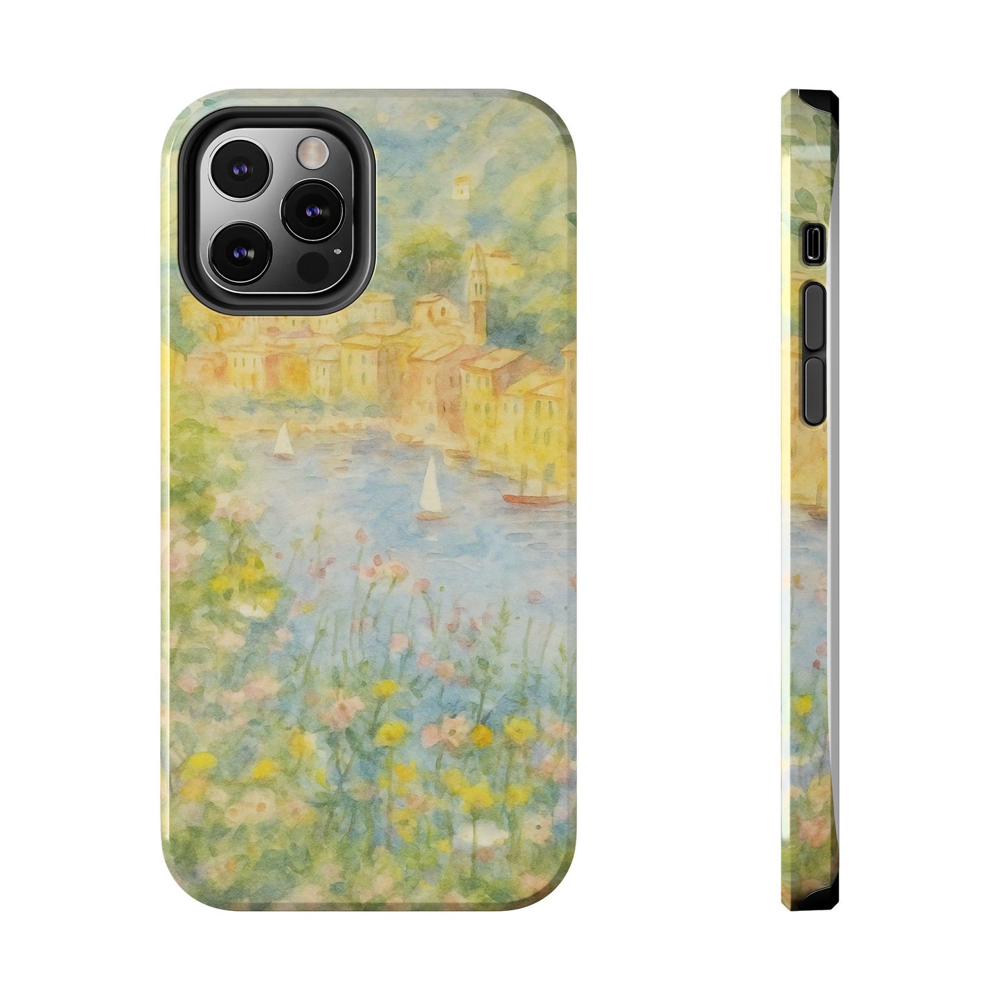 Mediterranean Seaside - Protective Phone Case