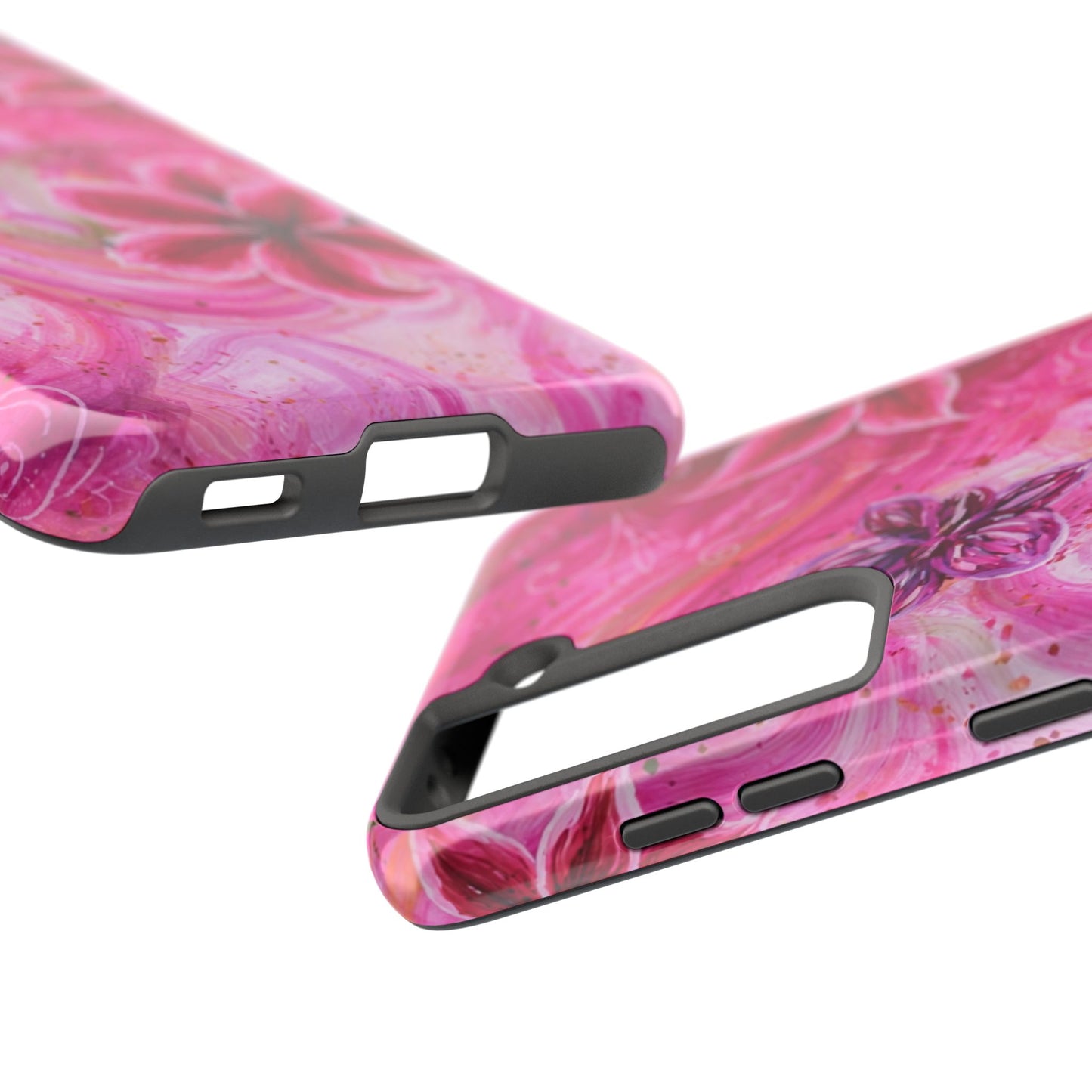 Watercolor Hibiscus - Protective Phone Case